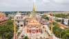 Chùa Ghositaram (chùa Cù Lao) -  xã Hưng Hội, huyện Vĩnh Lợi , thành phố Bạc Liêu