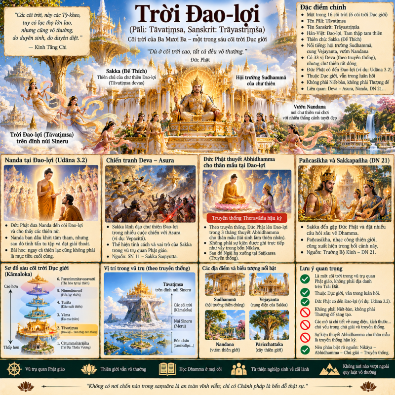 Trời Đao-lợi (S.Trayastrimsa, P.Tavatimsa)